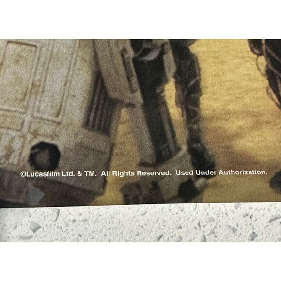 1999 VINTAGE STAR WARS EPISODE 1 PHANTOM MENACE POSTER 17X22 TACOBELL - Picture 3 of 5